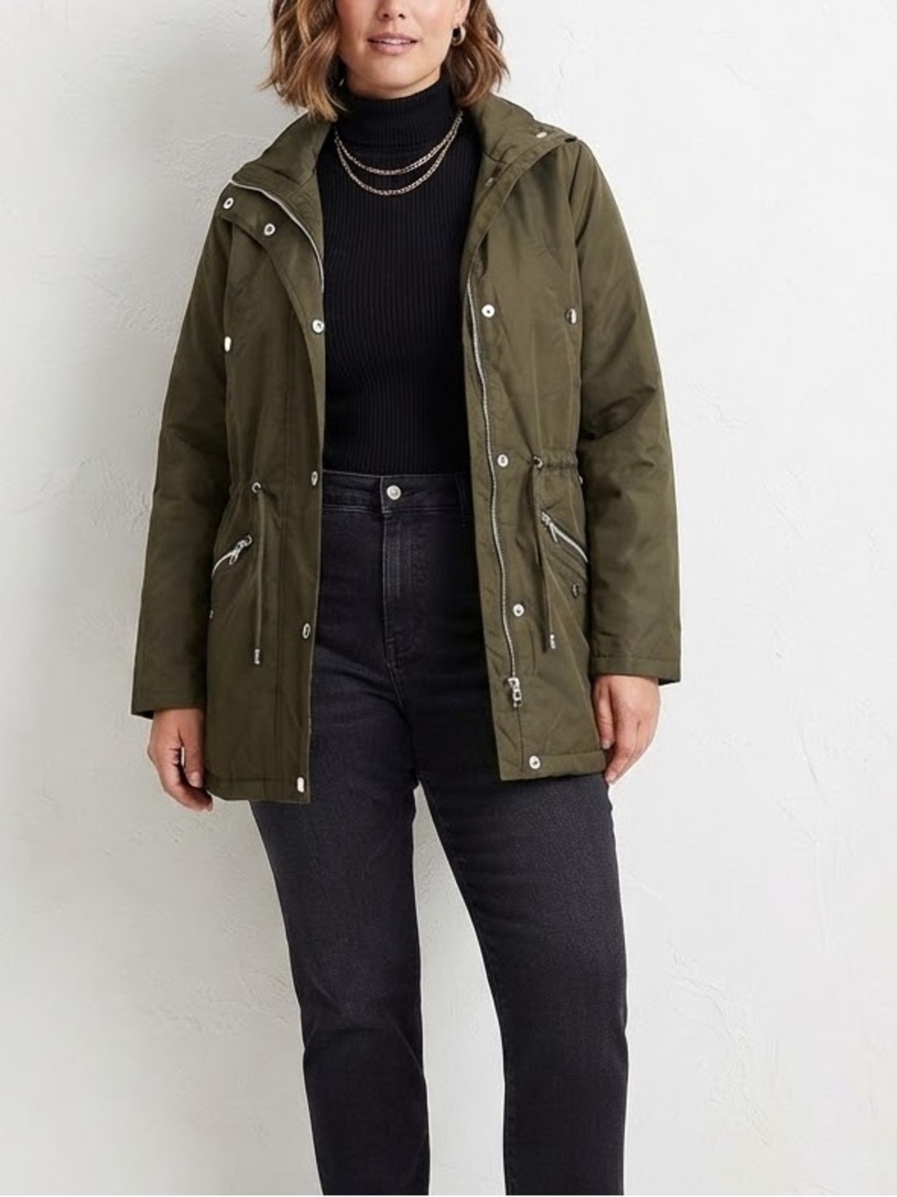 Utility Jacket in Black Size Medium Like New